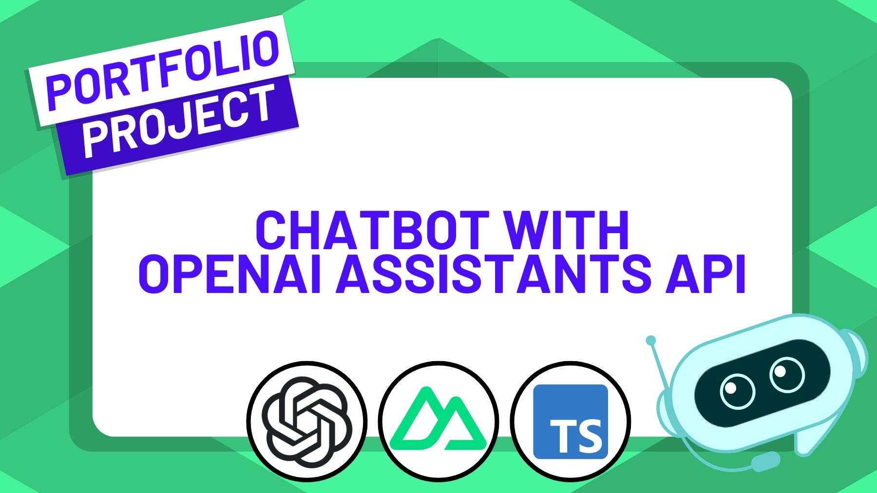 Build a ChatBot with Nuxt, TypeScript, and the OpenAI Assistants API Build a ChatBot with Nuxt, TypeScript, and the OpenAI Assistants API