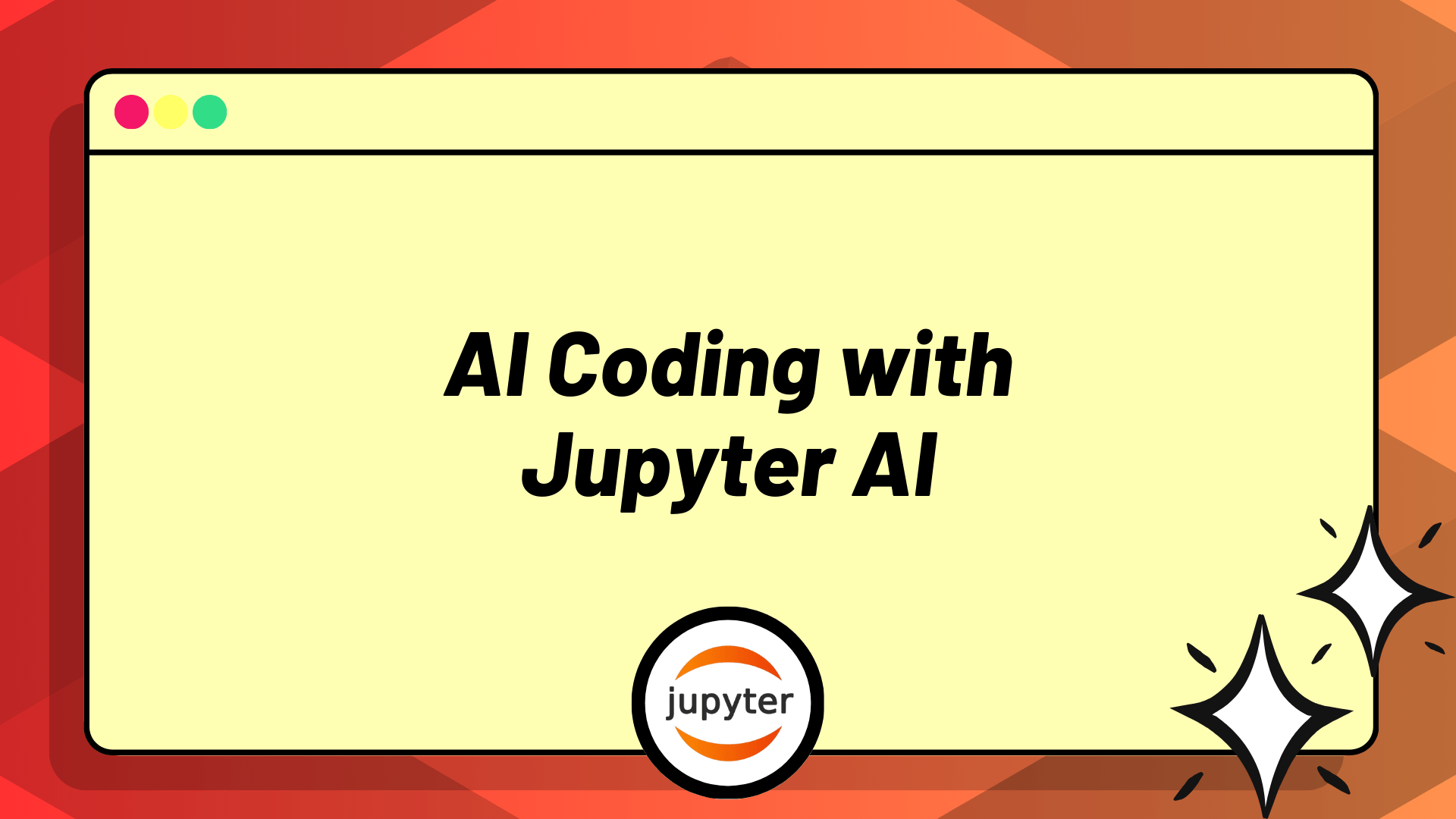 AI Coding with Jupyter AI AI Coding with Jupyter AI