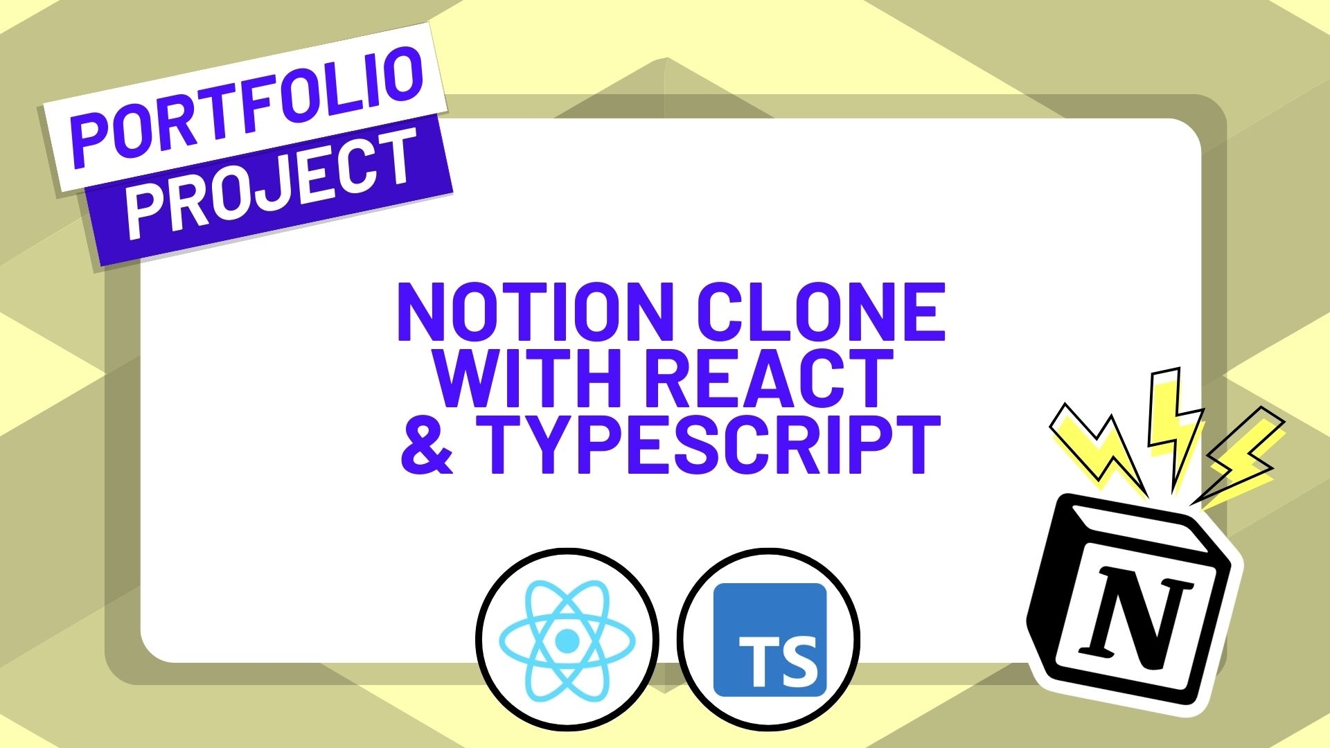 Build a Notion Clone with React and TypeScript Build a Notion Clone with React and TypeScript