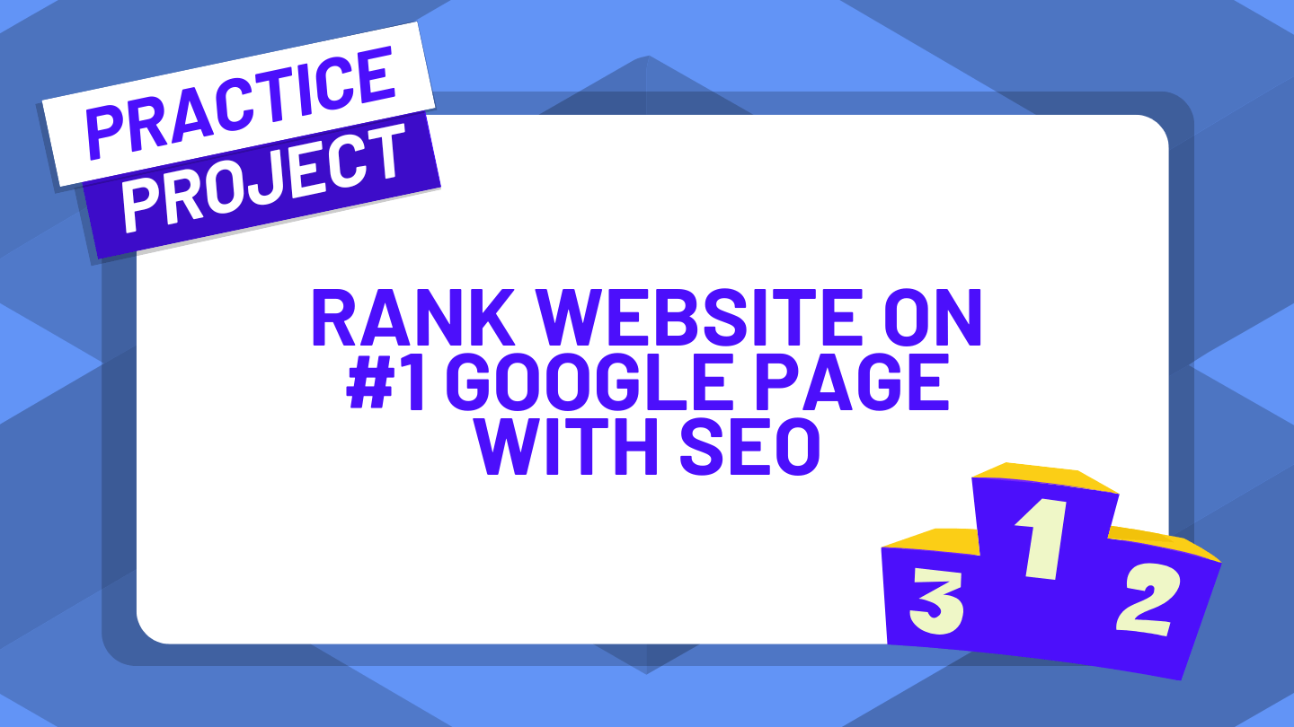 Rank a Website on the First Page of Google with SEO Rank a Website on the First Page of Google with SEO